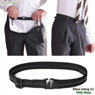 [Vận chuyển nhanh] Dây thắt lưng GILDEDHOMIN, Nylon chống trượt chống nhăn, Áo sơ mi giữ đai kinh doanh đàn hồi tốt nhất