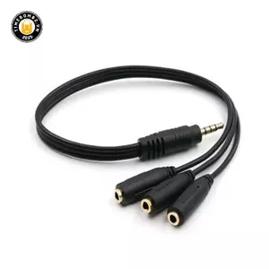 {TB & Bag} Bộ chuyển đổi bộ chia âm thanh tai nghe đa năng Aux Cáp chia âm thanh Ja HUB 3,5mm.