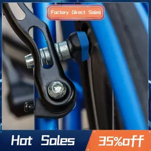 Bộ má phanh im lặng cho xe đạp leo núi và fixie, màu xanh