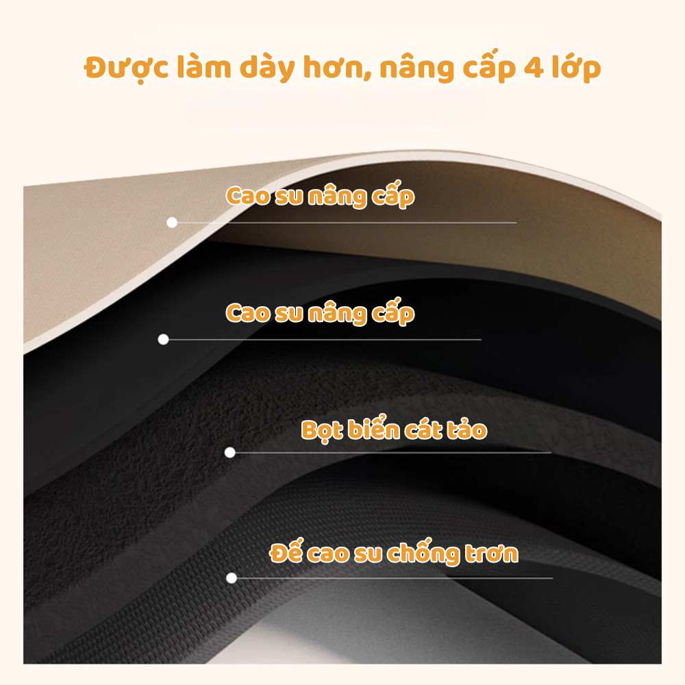 Thảm Lau Chân Nhà Tắm Diatomite , Hút Nước Nhanh Khô Chống Trơn Trượt Tuyệt Đối