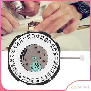rosestoree Famus Quartz Watch Movement SL28 Ba kim ngày Phụ kiện sửa chữa đồng hồ đeo tay (Lịch đơn)