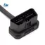 Cáp nối dài chẩn đoán góc phải OBD2 Nam sang nữ 60CM có công tắc nguồn Công cụ chẩn đoán cáp chuyển đổi OBD