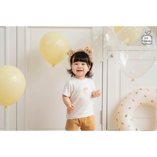 La pomme SS26.T4.1.1 BST Bộ cộc tay Mềm Mịn by La Pomme cùng lướt trên mặt sóng cho bé