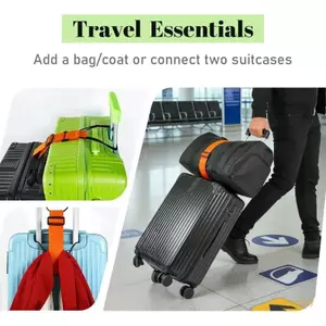 Ở lại 2 Chiếc Co Giãn Vali Dây Buộc Cho Cắm Trại Thiết Bị Thể Thao Và Phụ Kiện Du Lịch