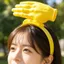 Bán Sách Đỏ Nhỏ Bán Chạy Sáng Tạo Palm Sun Hat Ngộ nghĩnh Palm Headband Mùa Hè Ngoài Trời Chống Tia UV Mũ Ngộ nghĩnh