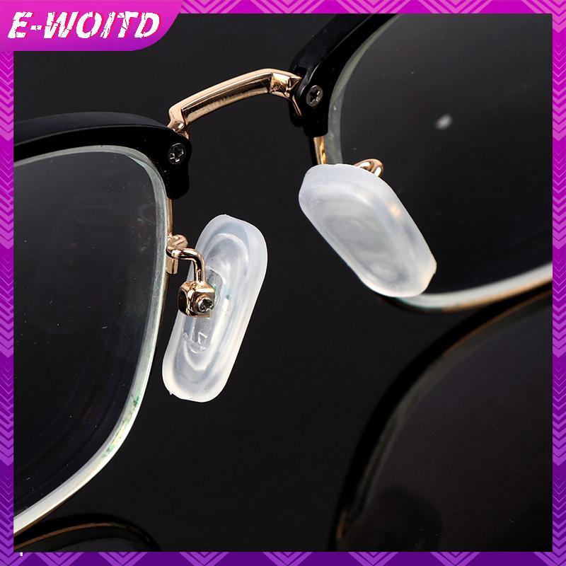 E-WOITD - 1 Cặp Đệm Mũi Silicone Anti-Trơn Trượt Cho Kính Mắt