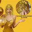 <![yuzhoun] Tóc Giả Tinseled Kim Loại - Phù Hợp Cosplay và Chụp Hình