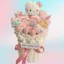 Sáng Tạo Hello Kitty Hello Kitty Búp Bê Hoạt Hình Thành Phẩm Bó Hoa Quà Tặng Sinh Nhật Cho Bạn Gái Bạn Gái Trẻ Em 4.22