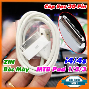 Cáp Sạc 30 Pin Thay Thế cho Máy iPhone 4/ iP 4S - iPad 1/2/3