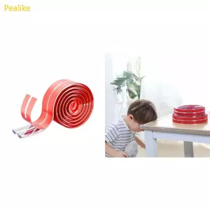 Dải an toàn trong suốt Pealike Dễ dàng lắp đặt Dải bảo vệ 1 2m cho nôi treo tường bàn