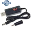 CP99 - Bộ chuyển đổi USB Boost DC 5V sang 9V 12V Cáp chuyển đổi tăng cường USB + Bộ kết nối 3,5x1,35mm để cấp Bộ sạc