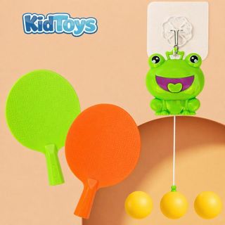 Bộ đồ chơi bóng bàn treo tường KidToys – tập phản xạ vận động cho bé