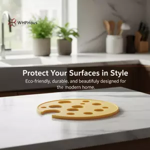 < WHPHous-t > Tấm lót cốc silicon hình miếng lót cốc cách nhiệt cho trà sữa Cà phê Nhà bếp đẹp