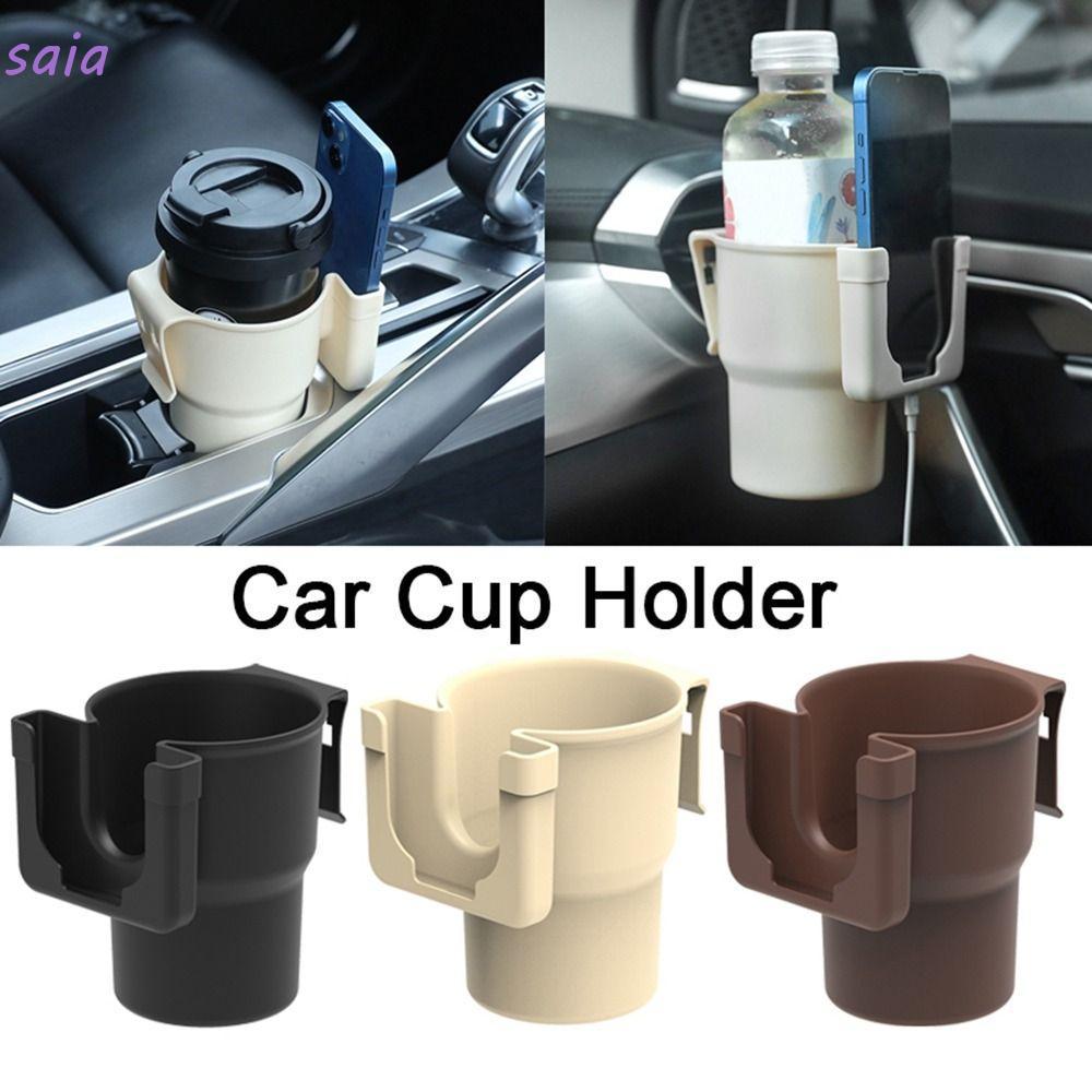 Giá đỡ cốc ô tô SAIA, Túi đựng đồ ô tô PP có thể tháo rời, Bộ sắp xếp nội thất DIY đa chức năng có thể mở rộng Hộp đựng điện thoại di động Ô tô