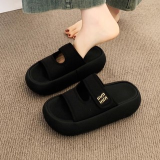Dép Velcro Đế Dày Dép Nữ Mùa Hè Mặc Ngoài 2026 Tăng Tất Cả Trận Đấu Mỏng Hơn Nhìn Flip-Flops Cát Thường Ngày