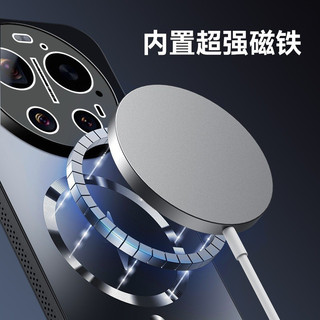 Dành Cho Xiaomi 17 Ultra 15 Ultra Ốp Lưng Ống Kính Máy Ảnh Bảo Vệ Toàn Diện Tản Nhiệt Từ Tính Sạc Không Dây AG Mờ Lưng Vỏ Điện Thoại Cứng Cho Xiaomi17 Ultra 15Ultra