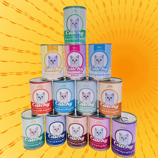 Pate thức ăn cho mèo Pate Catchy 400gr __
