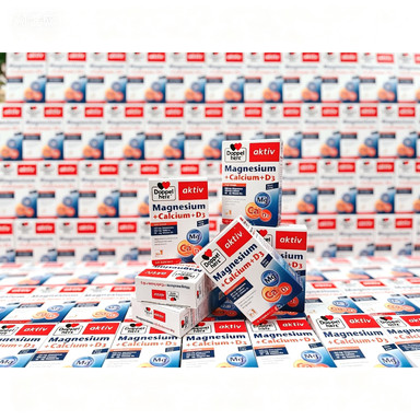 TPBVSK Magnesium Calcium D3 - Bổ Sung Canxi, Magie, Vitamin D3 Hỗ Trợ Xương Chắc Khỏe (Hộp 30 viên)