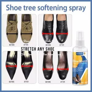Xịt Co Giãn Giày Không Hư Hại Chất Lỏng 100ml Da Boot Cáng Xịt Dành Cho Nam Nữ Túi Cao Bồi Ví jiwvn