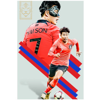 Poster Cầu Thủ Bóng Đá Khổ Lớn - Messi, Ronaldo, Neymar, Mbappé,... dán tường