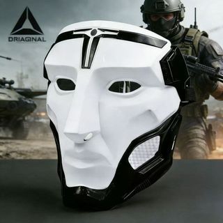 [Mặt nạ] Delta Army Warden Ghost Heros Mask Game Cùng phong cách có thể đeo Đạo cụ cosplay 260428