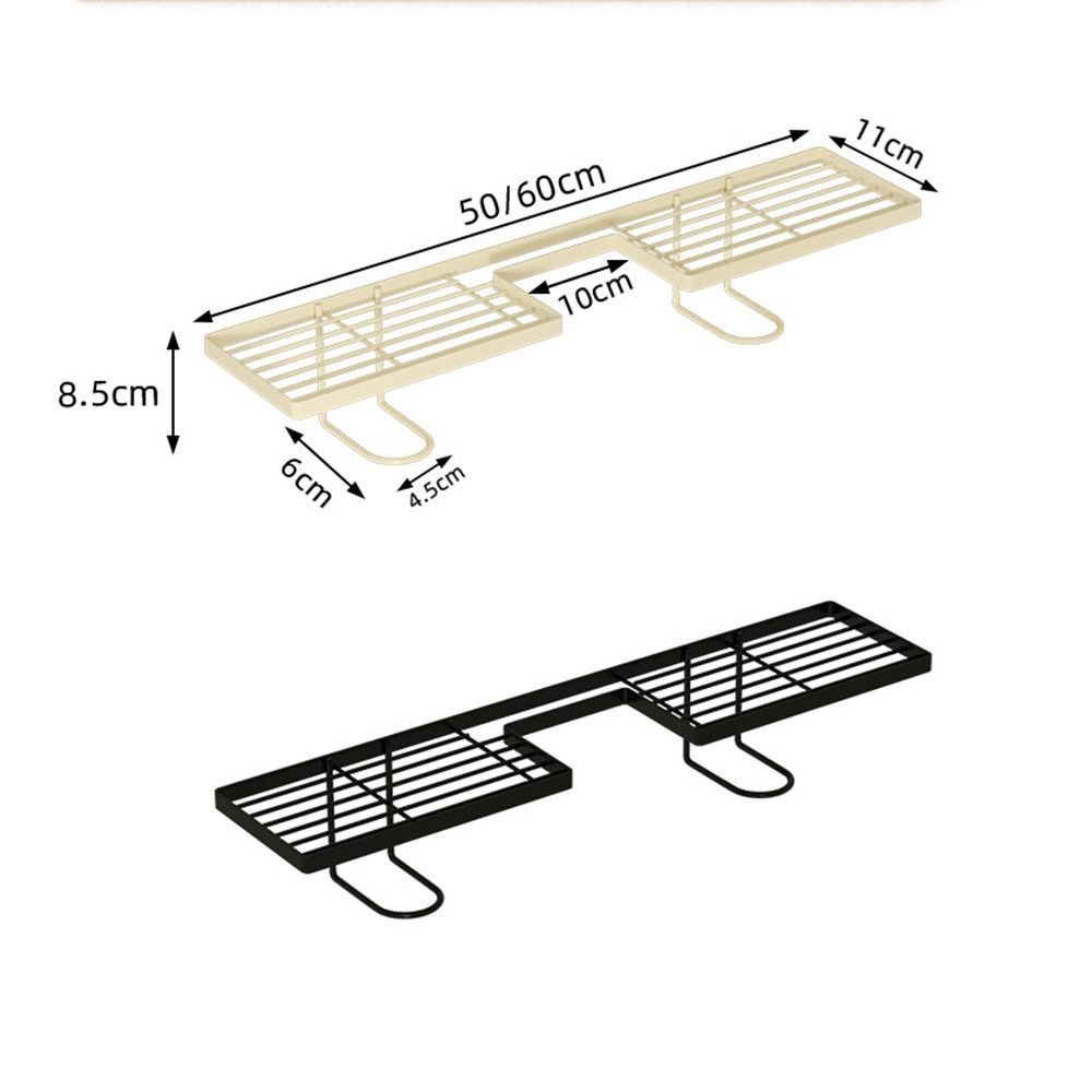 Kệ quầy phòng tắm NKSFX, Kệ trang điểm phòng tắm hạng nặng 50 / 60cm, Kệ vòi thoát nước rỗng chống trượt