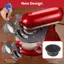 Thêm Thành Phần Mở Splash Guard Vỏ Bát Thủy Tinh Cho Máy Trộn Đầu Nghiêng K5GB 5 Quart