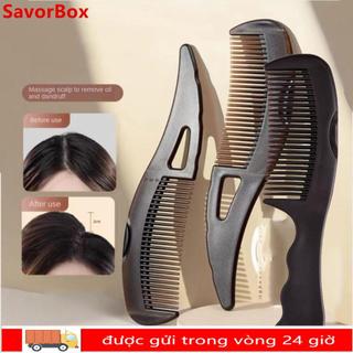Lược chia tay SAVORBOX, Lược Massage chống gàu chống rối rỗng, Quà tặng Dụng cụ tạo kiểu tóc chống tĩnh điện Chăm sóc sức khỏe tóc