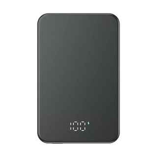 [JLK] Sạc dự phòng siêu mỏng 5000mAh Màn hình LED sạc nhanh không dây từ tính Pin di động cho iPhone Samsung Phone Airpods