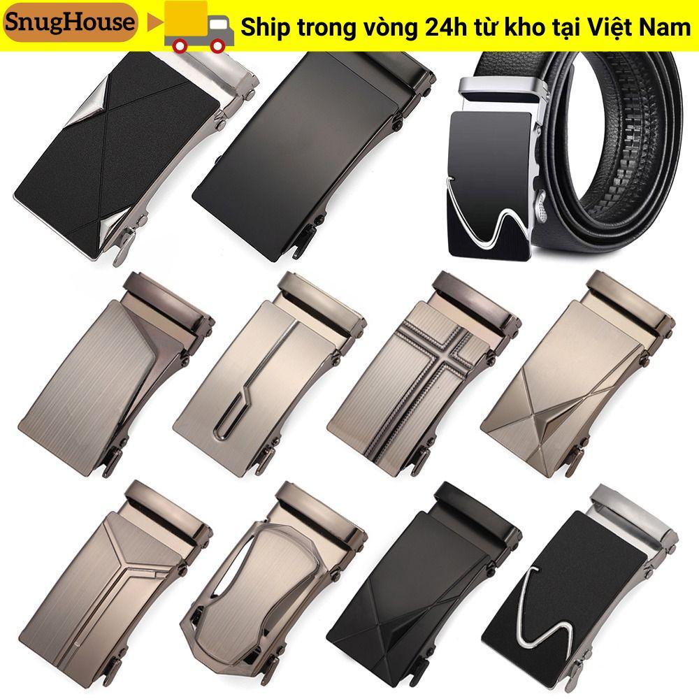Khóa thay thế thắt lưng SNUGHOUSE, Khóa thắt lưng DIY có thể điều chỉnh, Phụ kiện kinh doanh Đầu thắt lưng nam bằng sắt