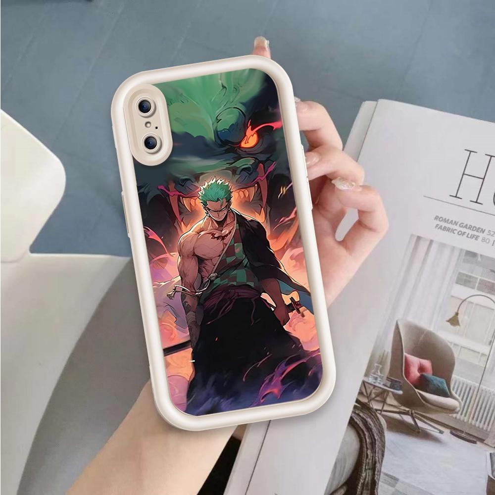 Ốp Lưng Cho iPhone X XR XS Max Hoạt Hình Silicon Xu Hướng Mềm Ốp lưng TPU Aurosolon One Piece Angel Eye Ốp Lưng Chống Sốc