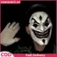 XUAN Mới Joker Full Face Mask Ngộ nghĩnh Vàng Lớn Răng Cười Mặt nạ cậu bé mát mẻ Mũ đội đầu Halloween Cosplay Đạo cụ VN