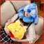 ST2 Stitch Winnie the Pooh Gối hình chữ U Hanawa Kazuhiko Du lịch di động che bóng máy bay bảo vệ cổ ngủ trưa TS2