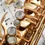 toyuvn Nút Saxophone ERYUE 9 chiếc Chất liệu vỏ Bộ phím Sax cho Alto