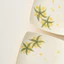 đế lót ly gốm sứ họa tiết hoa quế vẽ tay phong cách trung hoa mới tấm lót chén trà chống nóng decor bàn trà nghệ thuật zen