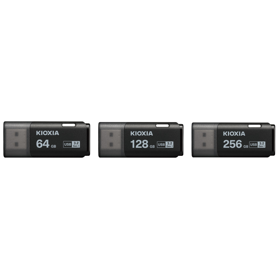 USB 3.2 KIOXIA TransMemory U301 32GB / 64GB / 128GB upto 100MB/s - Bảo hành 5 năm