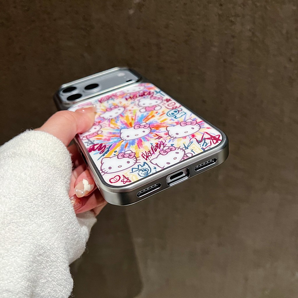 Ốp Điện Thoại Mèo Nhỏ Dễ Thương Cho iPhone 17 Pro Max 17 Air 16 Plus 15 14 13 Ốp Bảo Vệ Chống Sốc