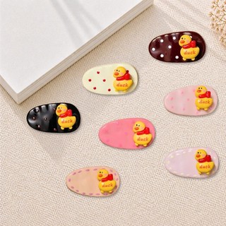 [ĐỘC QUYỀN] Set charm vịt vàng khăn đỏ chấm bi nhiều màu nền oval pastel dễ thương gắn dép Crocs phụ kiện DIY xinh xắn