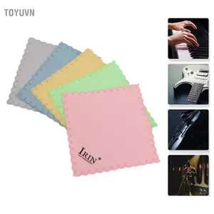 Toyuvn Sáo Vải Làm Sạch 5 CHIẾC Hoa Văn Siêu Âm Bền Chống Trầy Xước Mềm Nhanh Khô Đàn Violin Hấp Thụ Cao để Luyện Tập