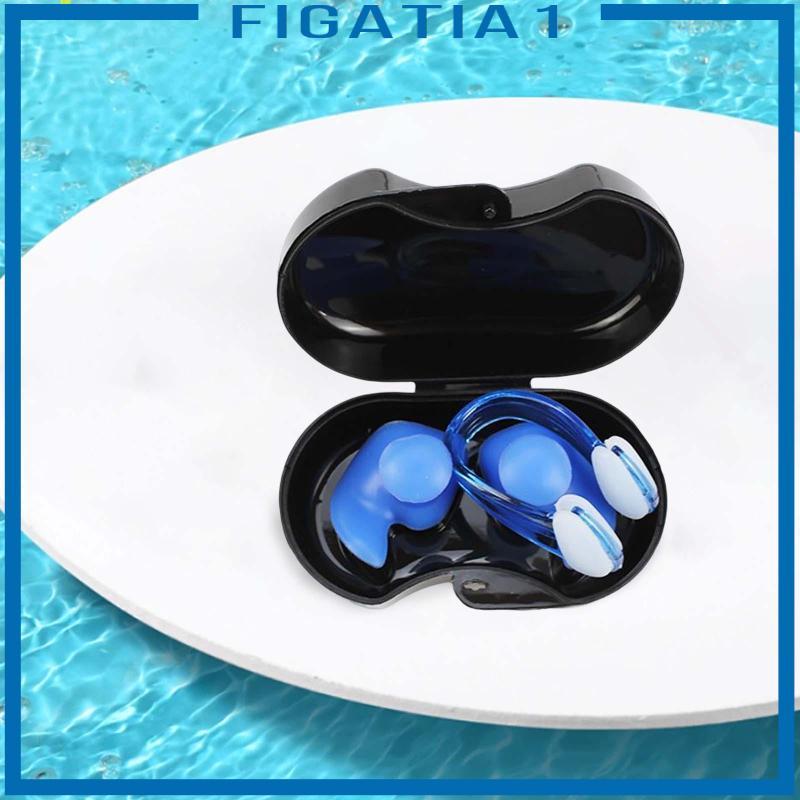Bộ kẹp tai bơi có thể tái sử dụng Bộ kẹp mũi Silica Gel chống nước Bảo vệ mũi cho hoạt động dưới nước