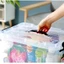 Dày Trong Suốt Quần Áo Hộp Bảo Quản Đồ Chơi Nhựa Dung Tích Lớn Nhà Bếp Cực Lớn Bộ Đồ Ăn Sắp Xếp Lưu Trữ Có Nắp26050610