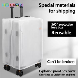 Tấm bảo vệ nắp vali HOBBYIN, Vỏ bảo vệ hành lý chống bụi bền bỉ, Phụ kiện du lịch mờ chống thấm nước