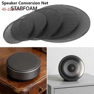 STABFOAM 1 Cái Chuyển Đổi Loa, Lưới Bảo Vệ Lưới Tản Nhiệt Sắt Kim Loại, Loa 45-222mm Vòng Tròn Trang Trí Âm Thanh Xe Hơi