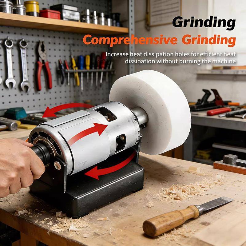PNPIA- 220V Máy mài dao hai đầu đa chức năng Mini nhỏ gọn và tiện lợi