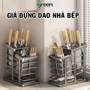 Kệ Đựng Dao Đũa Thép Carbon Đa Năng GADI, Thiết Kế Khung Hở Thoáng Khí Thoát Nước Ngăn Ẩm Mốc