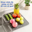 Thảm Silicon Úp Chén Đĩa HomeMate Thoát Nước Nhanh, Chống Trơn Trượt, Chịu Nhiệt Cao, Tấm Lót Nồi Đa Năng Nhà Bếp