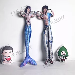 Qi Yu Poseidon Lee Moria Chuột Khô Người Khô Búp Bê Trừu Tượng Tình Yêu Không Gian Sâu Không Xương Dây Xoắn 5.7