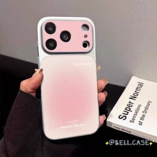 Dành Cho IPhone 17 16 15 14 Plus 13 12 11ProMax X XR XS Màu hồng Halo nhuộm cao cấp bạc trường hợp điện thoại