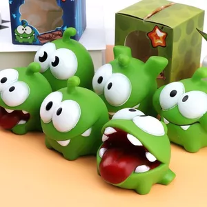 Cắt Dây Ếch Pinch Scream Mung Bean Ếch Hoạt Hình Búp Bê Bánh Trang Trí Con Lắc Nhỏ Ếch Đồ Chơi Hình 5.8