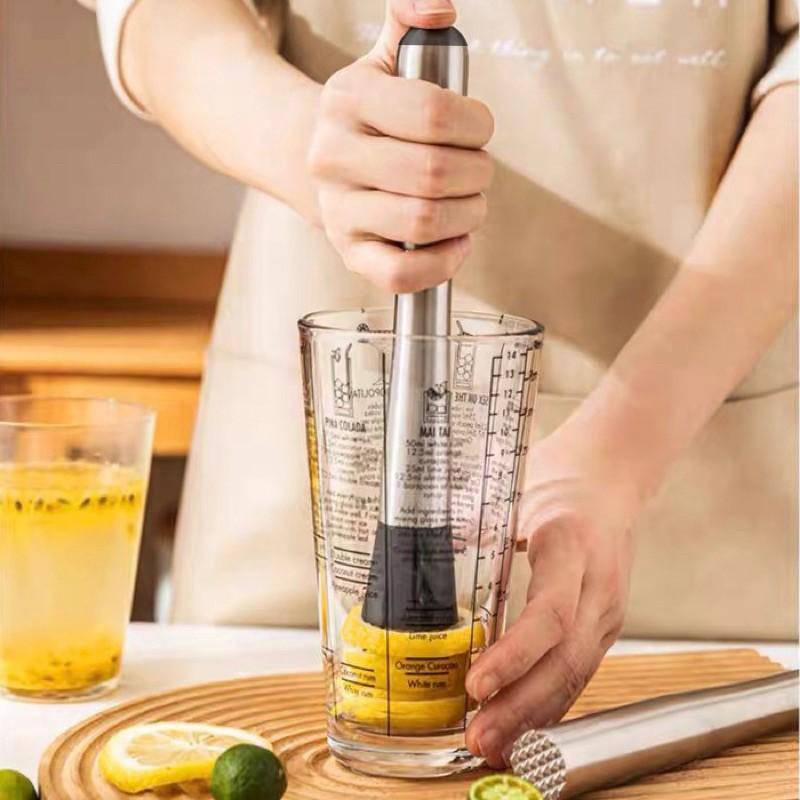 PNPIA- Barware Muddler Máy Nghiền Trái Cây Đá Búa Cho Chuyên Nghiệp Và Gia Đình Cotail Trộn Xây Dựng Bền Đẹp